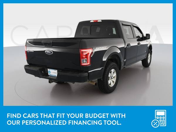 2015 Ford F150 SuperCrew Cab XL Pickup 4D 5 1/2 ft pickup Black for sale in Arlington, TX – photo 8