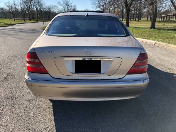 2001 MERCEDES S430 430 500 S500 S CLASS - cars & trucks - by owner -... for sale in Chicago, IL – photo 4