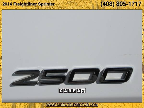 2014 Freightliner Sprinter Cargo Van 2500 170 WB ***3 Seater, 3.0L... for sale in San Jose, CA – photo 22