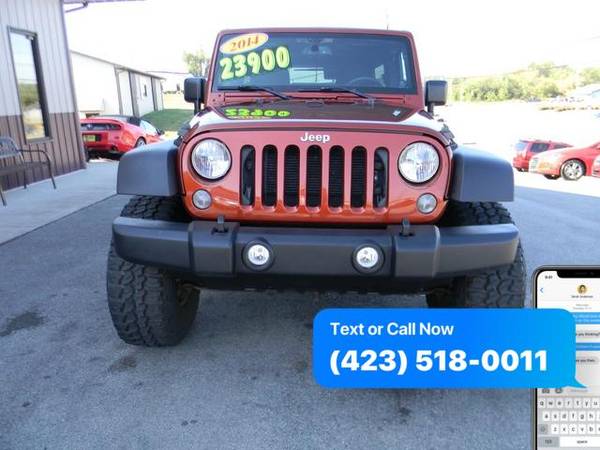 2014 Jeep Wrangler Unlimited Sport 4WD - EZ FINANCING AVAILABLE! for sale in Piney Flats, TN – photo 3