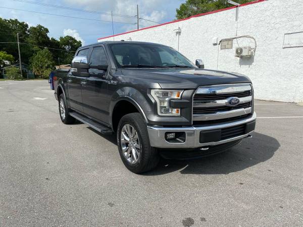 2015 Ford F-150 F150 F 150 Lariat 4x4 4dr SuperCrew 6 5 ft SB for sale in TAMPA, FL – photo 2
