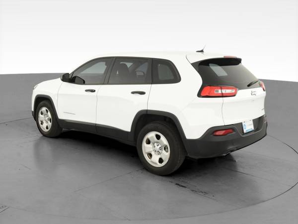2014 Jeep Cherokee Sport SUV 4D suv White - FINANCE ONLINE - cars &... for sale in Albuquerque, NM – photo 7