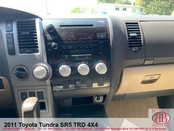 2011 TOYOTA TUNDRA SR5 TRD 4X4! WE FINANCE! EASY CREDIT APPROVAL!!!!!! for sale in N SYRACUSE, NY – photo 15