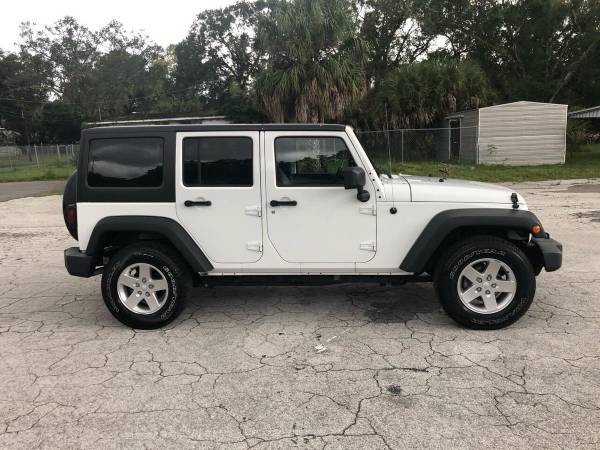 2013 Jeep Wrangler Unlimited Sport 4x4 4dr SUV 100% CREDIT APPROVAL!... for sale in TAMPA, FL – photo 5