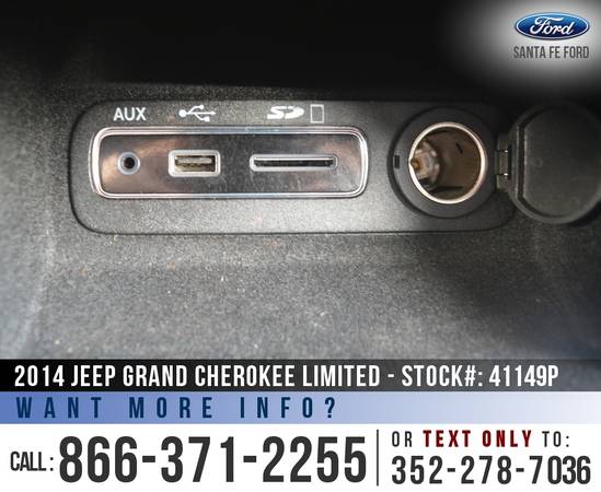 2014 JEEP GRAND CHEROKEE LIMITED Camera, Leather Seats for sale in Alachua, FL – photo 18