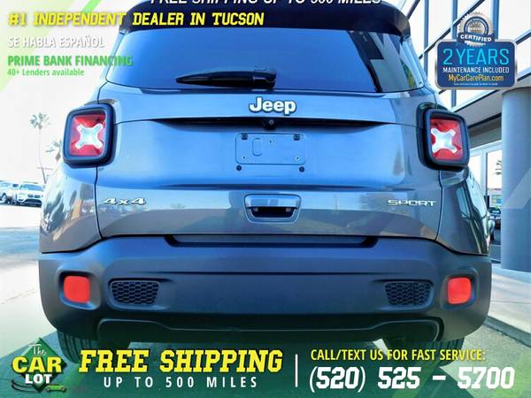 383/mo - 2018 Jeep Renegade Sport - - by dealer for sale in Tucson, AZ – photo 9