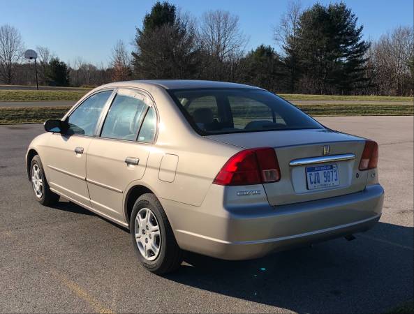 Reliable Honda Civic LX, 2001 - cars & trucks - by owner - vehicle... for sale in Chums corners, MI – photo 4