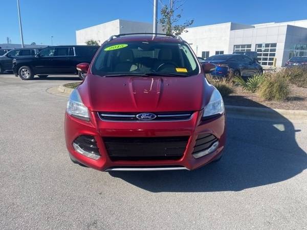 2015 Ford Escape Titanium suv Red - cars & trucks - by dealer -... for sale in Goldsboro, NC – photo 3