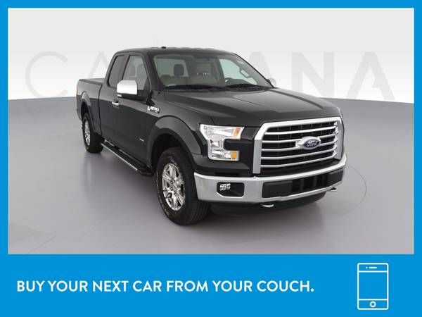 2015 Ford F150 Super Cab XLT Pickup 4D 6 1/2 ft pickup Black for sale in Mattoon, IL – photo 12