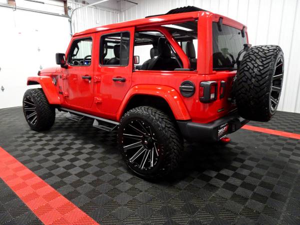 2021 Jeep Wrangler Unlimited Freedom 4x4 hatchback Red - cars & for sale in Branson West, AR – photo 3