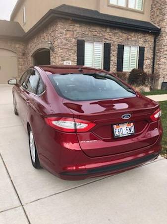 Red Ford Fusion like new - cars & trucks - by owner - vehicle... for sale in South Jordan, UT – photo 4