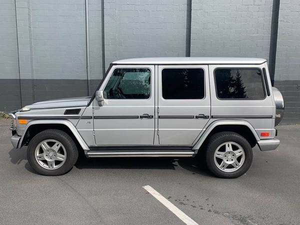 Silver 2003 Mercedes-Benz G-Class G 500 AWD 4MATIC 4dr SUV for sale in Lynnwood, WA – photo 4