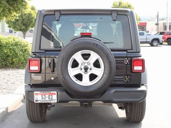 2019 Jeep Wrangler Sport hatchback Black Clearcoat - cars & trucks -... for sale in Pocatello, ID – photo 24