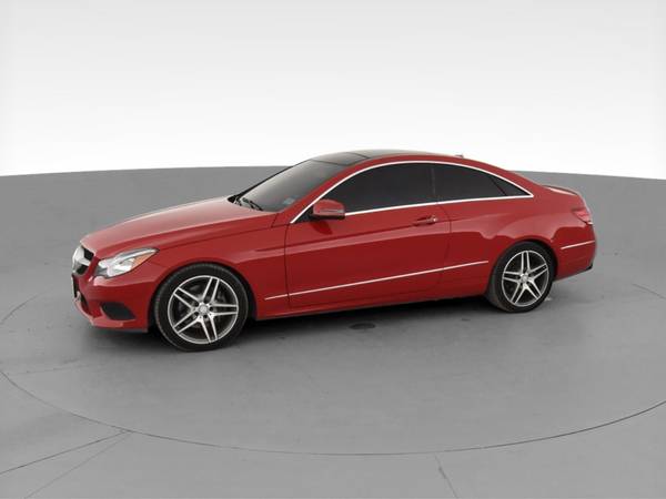 2014 Mercedes-Benz E-Class E 350 4MATIC Coupe 2D coupe Red - FINANCE... for sale in Dayton, OH – photo 4
