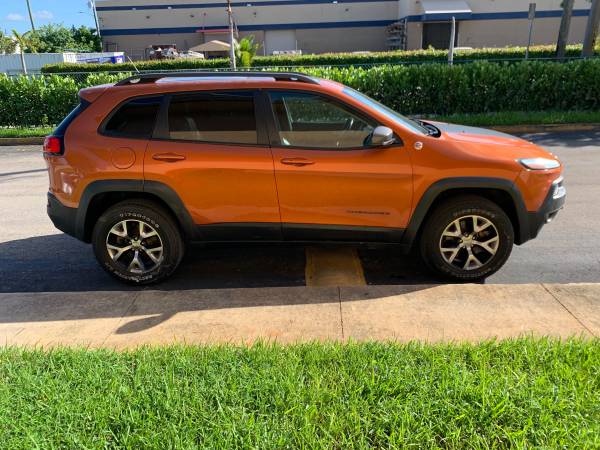 2014 *JEEP* *CHEROKEE TRAILHAWK* CLEAN CARFAX!! JUST CALL - cars &... for sale in Boca Raton, FL – photo 4