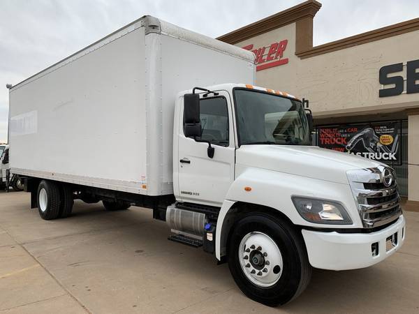 2017 HINO 268 26' Cargo Box Truck, Auto, Diesel, 107K Miles, Tuck... for sale in Oklahoma City, NE – photo 2