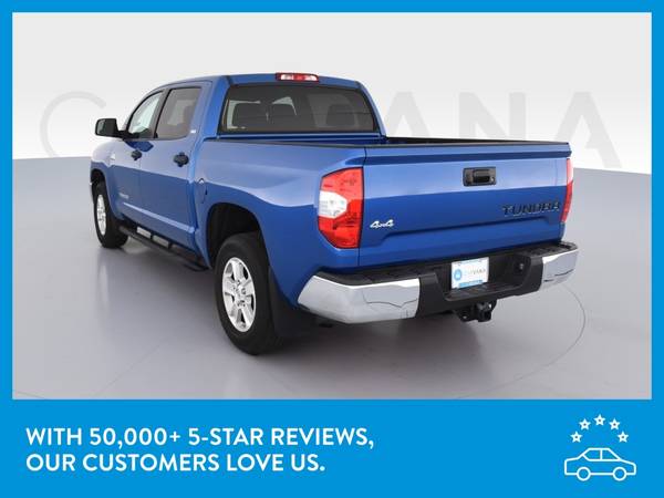 2017 Toyota Tundra CrewMax SR5 Pickup 4D 5 1/2 ft pickup Blue for sale in Madison, WI – photo 6