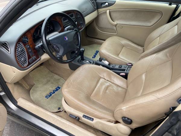 2001 SAAB 9-3 CONVERTIBLE: CLEAN IN/OUT, NEW TOP, MOTOR BAD: - cars for sale in Luzerne, PA – photo 6
