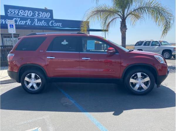 2012 GMC ACADIA SLT Ruby Red - - by dealer - vehicle for sale in Fresno, CA – photo 2