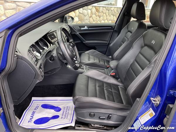 2016 VW Golf R 4-Door Automatic Hatchback Blue 106K Miles - cars & for sale in Belmont, VT – photo 3