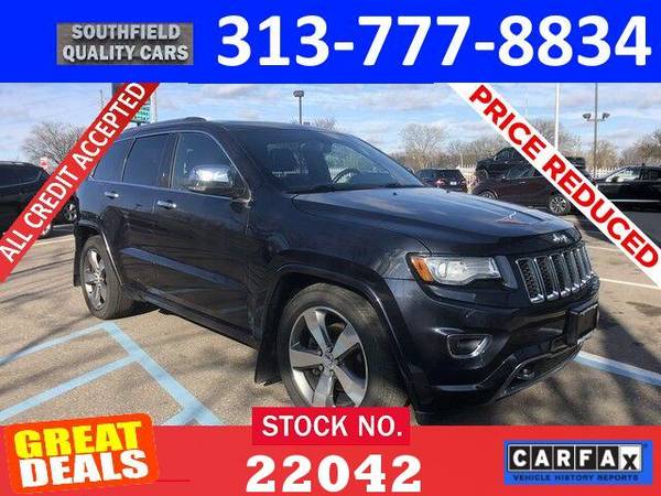 ✔️👍2015 JEEP GRAND CHEROKEE _OVERLAND_ Bad Credit Ok BUY HERE PAY... for sale in Detroit, MI – photo 2