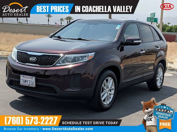 2015 KIA Sorento 76,000 miles LX SUV BIG ON STYLE - not budget! -... for sale in Palm Desert , CA – photo 6