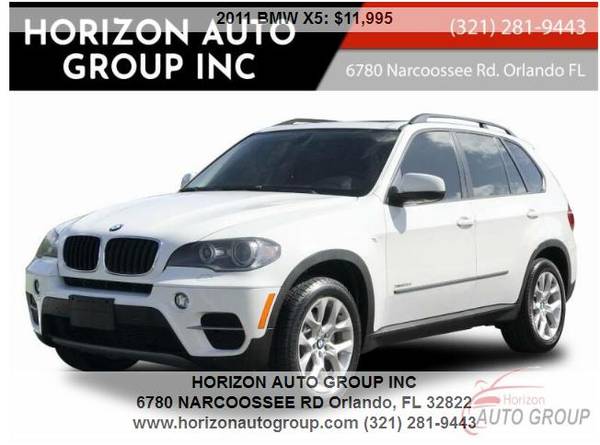 2011 BMW X5 xDrive35 - - NO Accidents/Damage!! -- - Third Row Seating! for sale in Orlando, FL