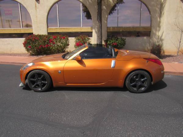 2005 Nissan 350Z Touring Convertible Le Mans Sunset Metallic - cars for sale in Tucson, AZ – photo 12