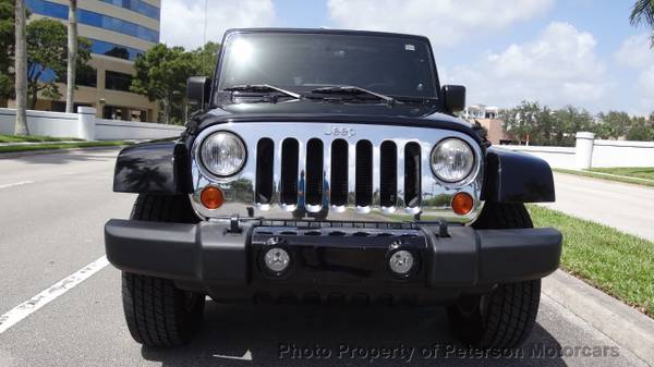 2012 *Jeep* *Wrangler Unlimited* *Sahara* Black - cars & trucks - by... for sale in West Palm Beach, FL – photo 8