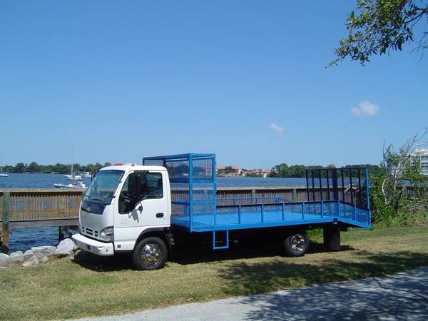 07 Lawn truck Chevy Isuzu NPR commercial landscaping box $12995 for sale in Cocoa, FL – photo 20