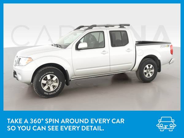 2013 Nissan Frontier Crew Cab PRO-4X Pickup 4D 5 ft pickup Silver for sale in Chico, CA – photo 3