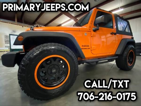 2012 Jeep Wrangler 4x4 43k IN HOUSE FINANCE - FREE SHIPPING - cars &... for sale in DAWSONVILLE, SC – photo 2