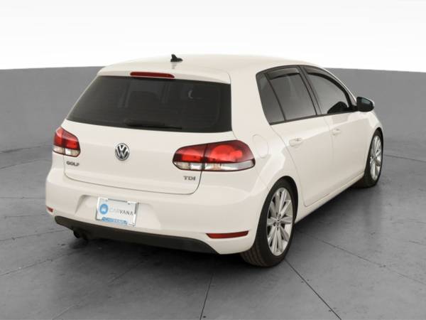 2013 VW Volkswagen Golf TDI Hatchback 4D hatchback White - FINANCE -... for sale in Cleveland, OH – photo 10