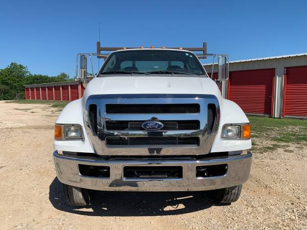 2015 Ford F650 20ft Flatbed Dump Truck - 146k Miles for sale in Hutto, TX – photo 3