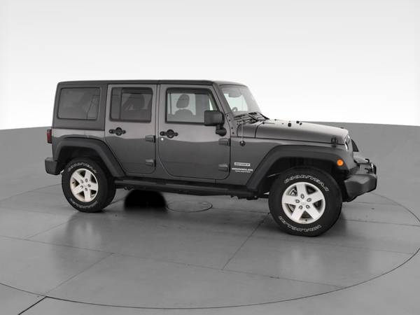 2017 Jeep Wrangler Unlimited Sport S Sport Utility 4D suv Gray - -... for sale in Jackson, TN – photo 14