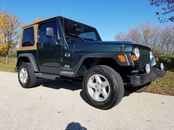 2002 JEEP WRANGLER X (4298) - cars & trucks - by dealer - vehicle... for sale in Big Bend, WI – photo 2
