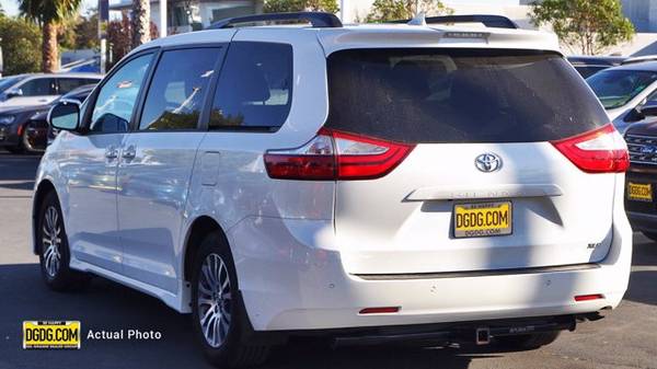2018 Toyota Sienna XLE van Blizzard Pearl - cars & trucks - by... for sale in Newark, CA – photo 2