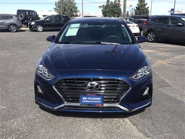 2018 Hyundai Sonata SE sedan Lakeside Blue - cars & trucks - by... for sale in El Paso, TX – photo 2