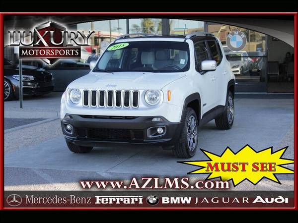 15793 - 2015 Jeep Renegade Limited 4WD w/BU Camera and Prem Wheels for sale in Other, AZ