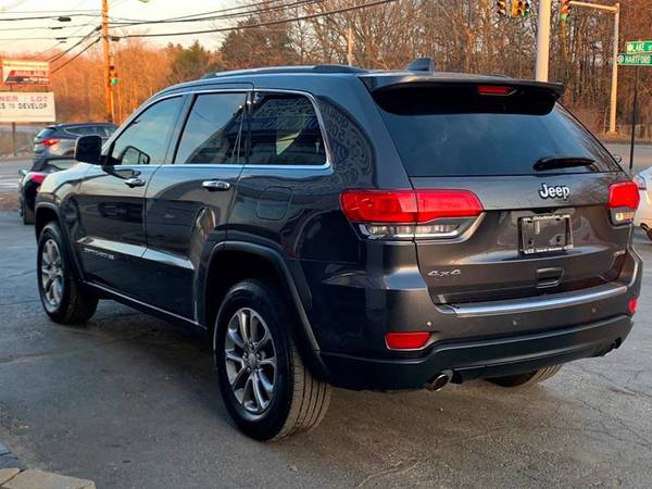 2014 *Jeep* *Grand Cherokee* *4WD 4dr Limited* Black for sale in Shrewsbury, MA – photo 3