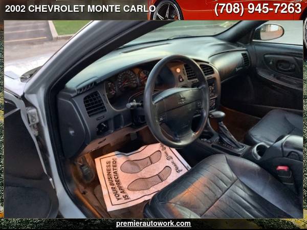 2002 CHEVROLET MONTE CARLO LS - cars & trucks - by dealer - vehicle... for sale in Alsip, IL – photo 10