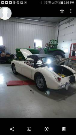 1958 MGA ROADSTER 1500 - cars & trucks - by owner - vehicle... for sale in Salem, OH – photo 7
