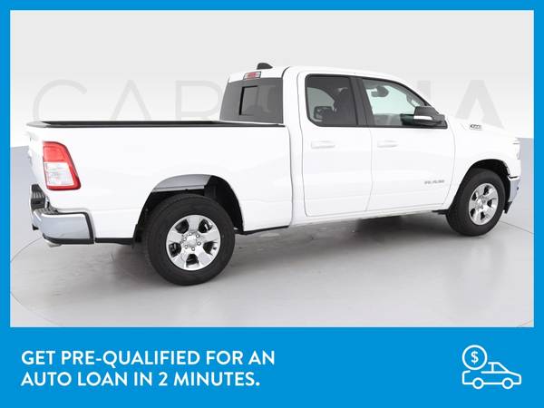 2020 Ram 1500 Quad Cab Big Horn Pickup 4D 6 1/3 ft pickup White for sale in Sausalito, CA – photo 9
