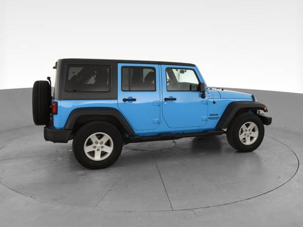 2017 Jeep Wrangler Unlimited Sport S Sport Utility 4D suv Blue - -... for sale in Topeka, KS – photo 12