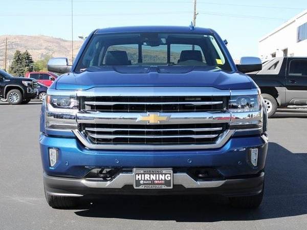 2018 Chevy Chevrolet Silverado 1500 High Country pickup Deep Ocean -... for sale in Pocatello, ID – photo 2