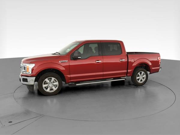 2018 Ford F150 SuperCrew Cab XLT Pickup 4D 5 1/2 ft pickup Red - -... for sale in Mattoon, IL – photo 4