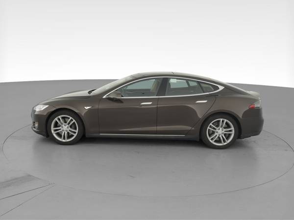 2013 Tesla Model S Performance Sedan 4D sedan Brown - FINANCE ONLINE... for sale in Raleigh, NC – photo 5