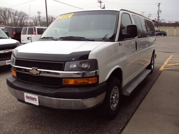 2014 Chevrolet Express Passenger 12 PASSENGER 4X4 QUIGLEY EXTENDED... for sale in waite park, OR – photo 14