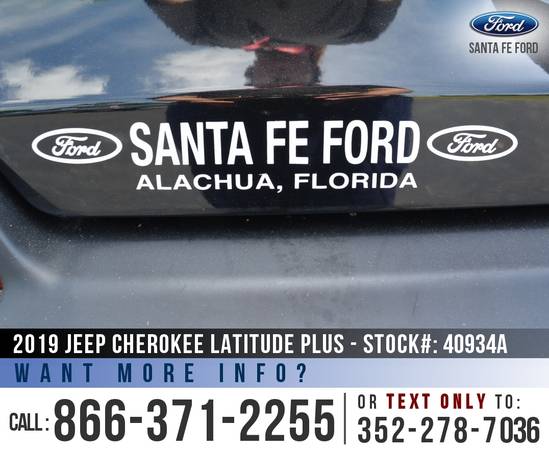 2019 Jeep Cherokee Latitude Plus SiriusXM - Cruise - Leather for sale in Alachua, FL – photo 9