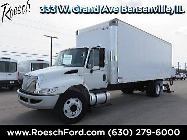 2012 International 4300 BOX TRUCK truck White for sale in Bensenville, IL – photo 3